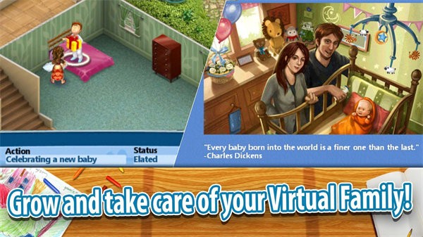 虚拟家庭2Virtual Families 21.8.0 模拟家庭养成