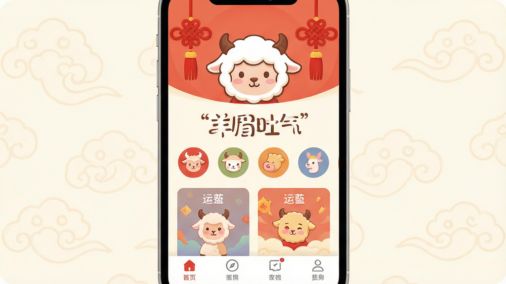 ��ͼչʾһ�������ֻ��������棬��Ļ����ʾ����ü������Ӧ����ҳ��ҳ�涥���п�ͨ������ͺ�ɫ�й���װ�Σ��в�������Фͼ�������ƿ�Ƭ���ײ������������ɼ������岼�־��жԳƣ�����Ϊ�װ�ɫ�����������������������ϲ�졢��ƽ����ƣ�ϸ�ھ���Բ�󣬻��������ɾ����޶���Ԫ�ء�