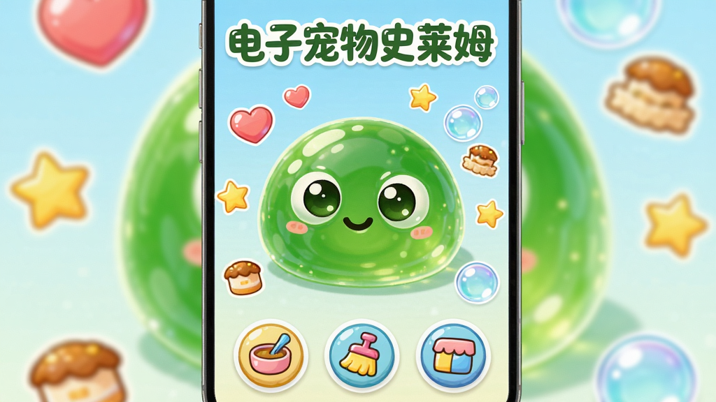 ���廭����������ֻ���Ļ��ͼ���������һֻ��͸�������ʸе���ɫʷ��ķ��ɫ��ʷ��ķ�д���Բ�۾���΢Ц���飬��Χ�����Ű��ġ����ǡ�ʳ��ͼ����������ݵ�����Ԫ�أ�����Ϊ��͵�ǳ��ɫ���䣬������Բ��ɰ�������д�š����ӳ���ʷ��ķ�����ײ�չʾιʳ����ࡢ��ˣ����Բ�ΰ�ťͼ�꣬������Ϊ��ͨ�ɰ��磬ϸ�ڷḻ�����������ɾ����޶���Ԫ��