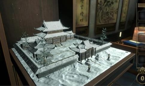 3D逃脱游戏中国房间游戏安卓版(3D Escape Game Chinese Room)八卦锁解谜操作画面