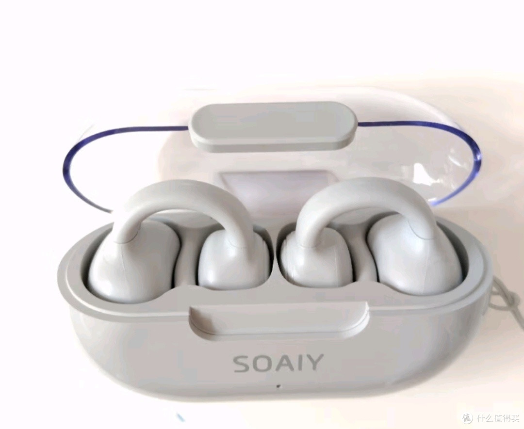 SOAIY(索爱)蓝牙耳机不同使用场景佩戴实拍图