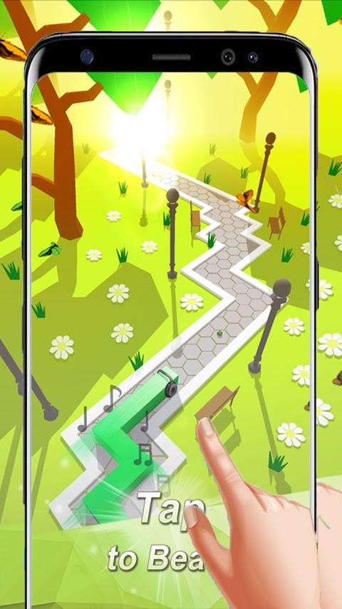 跳舞的线2.3.1Alan Walker安卓版 Alan Walker曲目关卡游戏画面