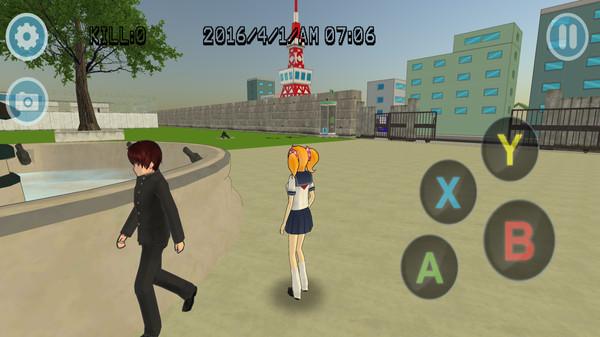 高校少女模拟世界最新安卓版下载 安装权限设置手机截图