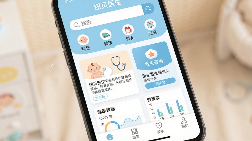 一张手机屏幕展示