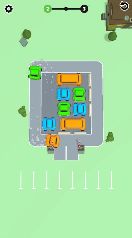 交通大混乱安卓游戏最新版(Bad Traffic)堵车解压玩法展示