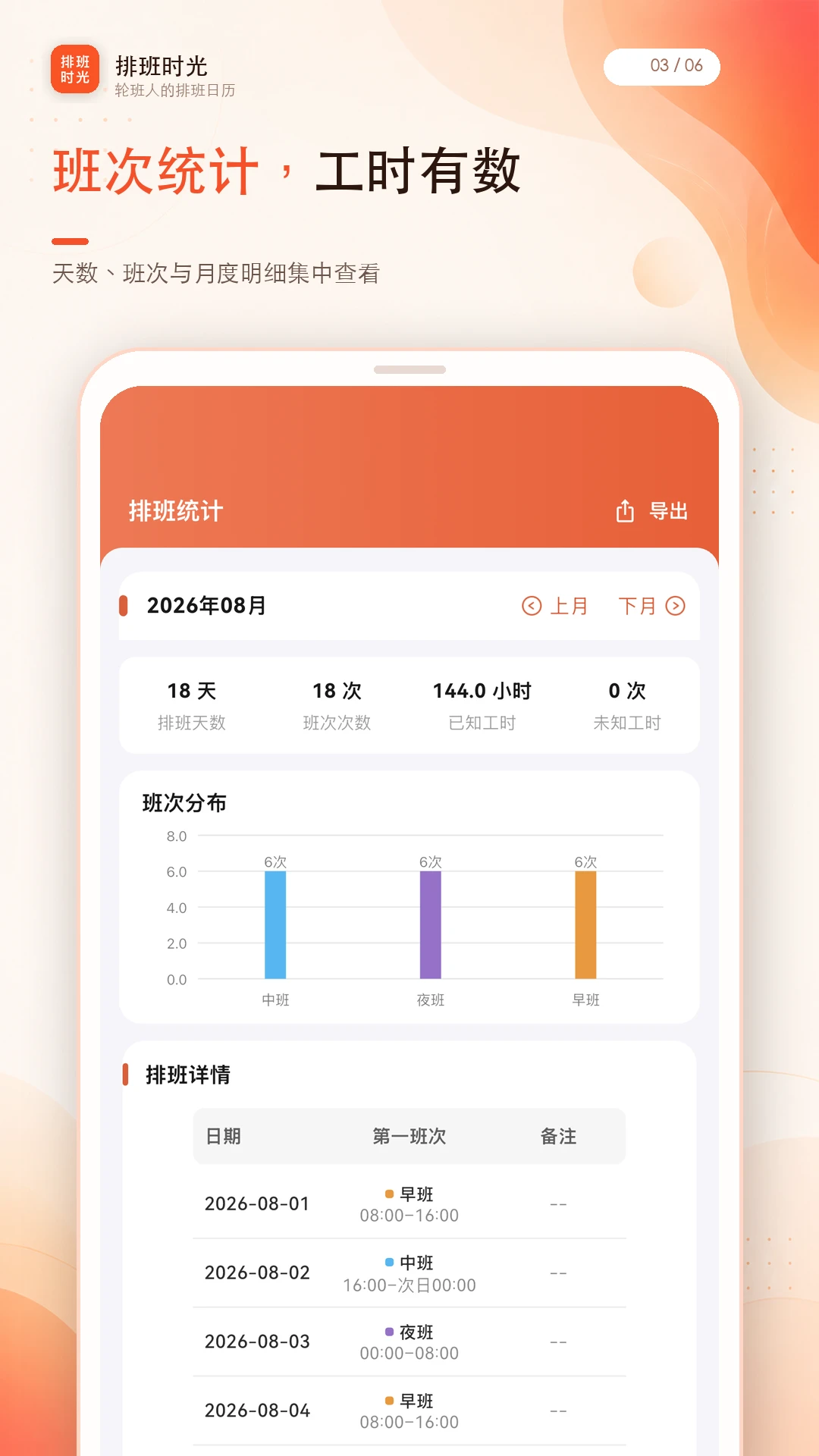 排班时光1.0.5 智能排班助手