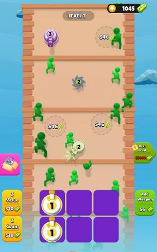 ʬ�����߰�׿����Ϸ����(Zombie Tower)