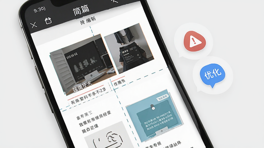 һ�������ֻ���Ļ����ʾ��ƪAPP�ı༭���棬��������������ͼ���Ű�ʾ�����Ա��к�ɫ��ʾͼ�����ɫ�Ż�ͼ�꣬������ǳ��ɫ����������죬���ʸ��壬������Ԫ��