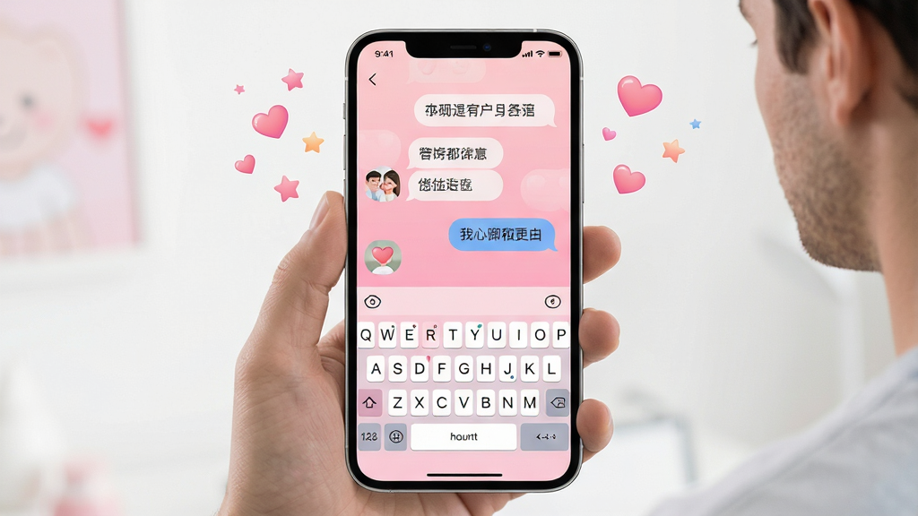 һ��չʾ�����������컰������Ӧ�ý����ͼƬ������������һ�������ֻ�����Ļ��ʾ�ŷ�ɫ���ɫ����������̽��棬�����Ϸ������Ŷ��д����ܰ����Ŀ�ݻظ����ݣ���������͵ķ�ɫ���䣬��Χ��׺��Ư���İ��ĺ�С����ͼ�����������������������ּ�����ˣ����ʸ��壬ϸ������������ɾ��޶���Ԫ�ء�