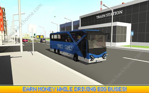 块状城市客车司机中文安卓版(Blocky City Bus Driver SIM) 块状城市客车司机中文安卓版(Blocky City Bus Driver SIM)