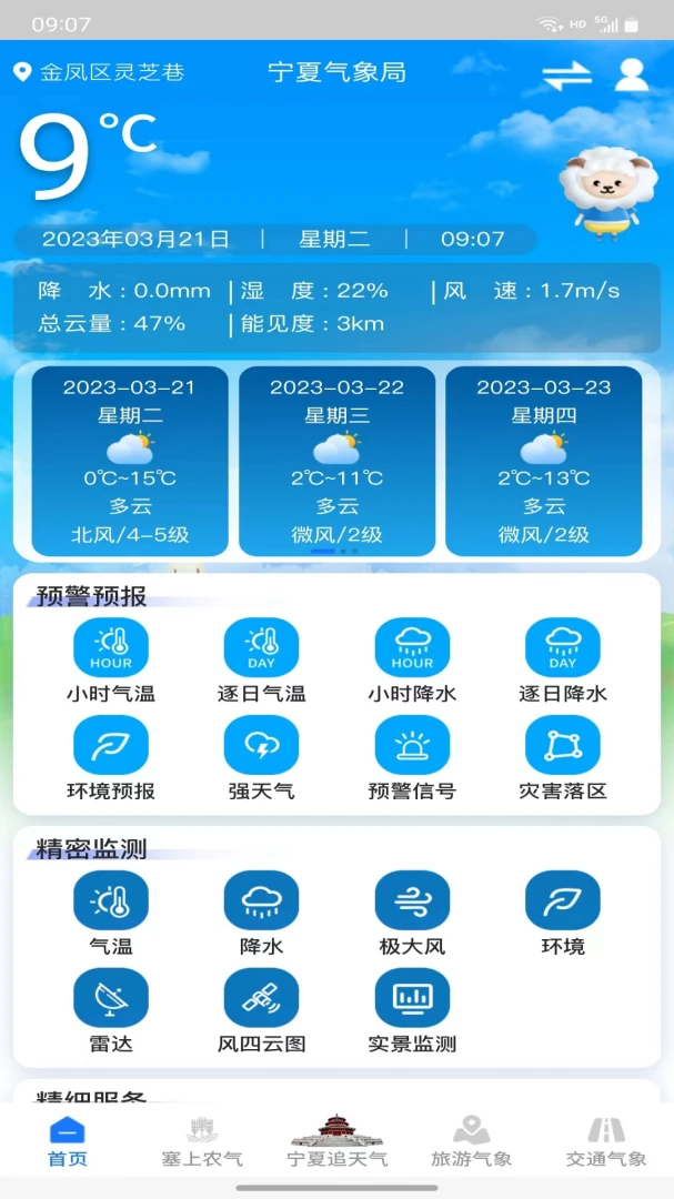 宁夏智慧气象3.1.2 精准气象服务 宁夏智慧气象3.1.2 精准气象服务