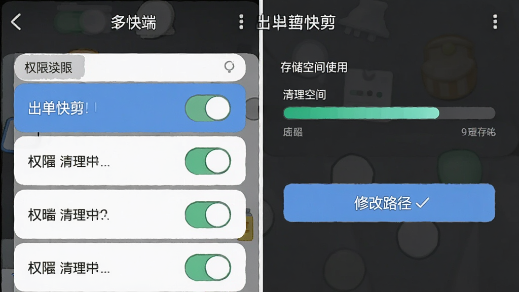 一张展示手机端