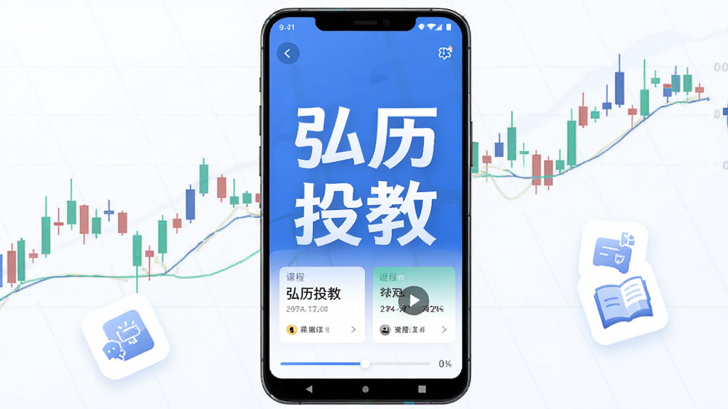 手机屏幕中展示