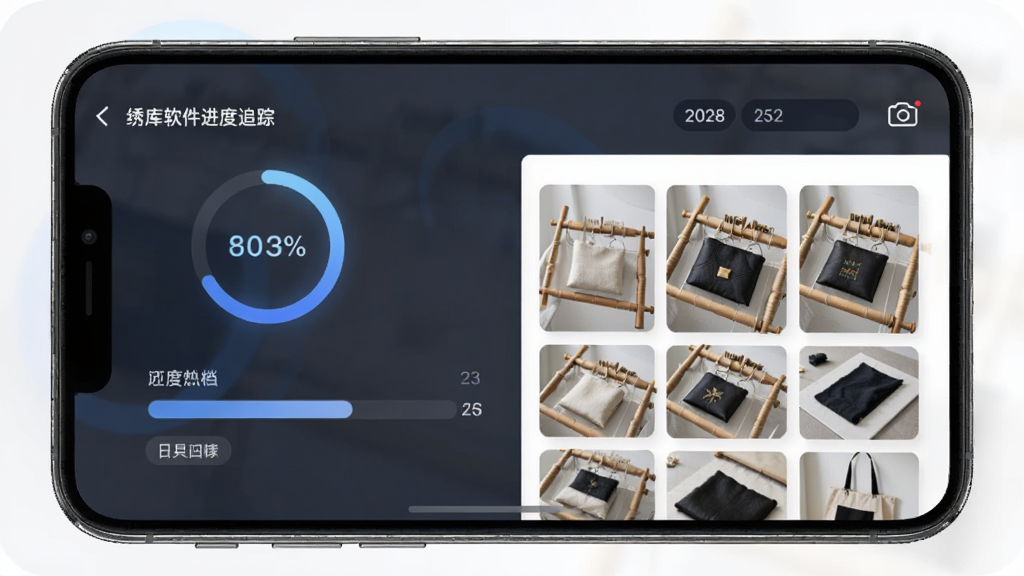 �����������׷�����Ʒ�鵵���棬����Ϊ�ֻ���Ļ����Ļ����ʾ���������Ʒ��Ƭǽ������Ϊ���·������Ű�ֱ�ۣ����Ϊ��Լ����磬ϸ�ڰ���Բ�ν��Ȼ������ڱ�ǩ�����ͼ�꣬���ʸ��壬�ɾ��޶���Ԫ��