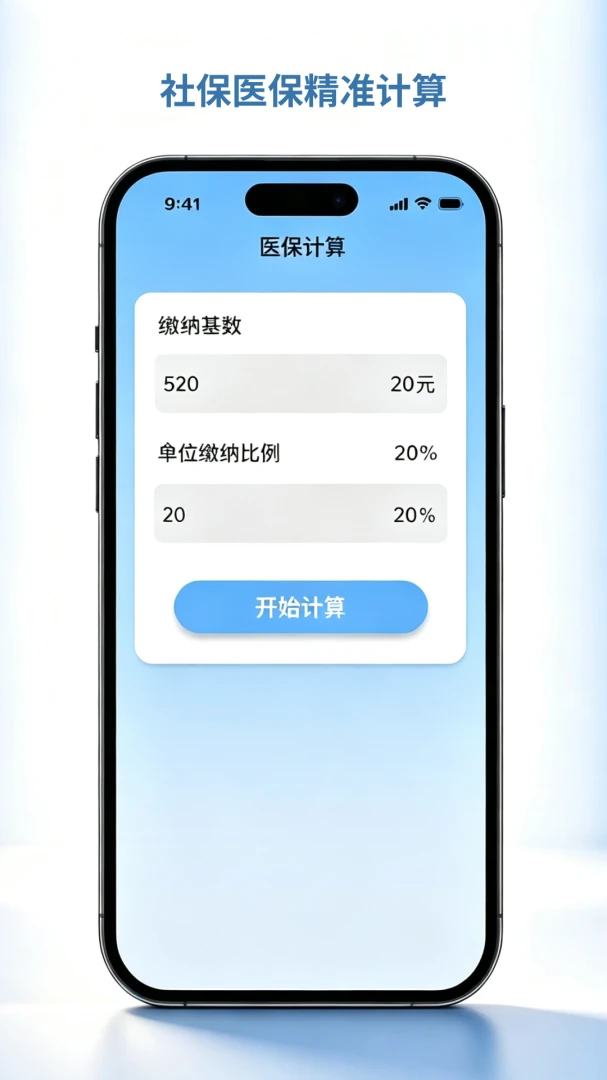 电子社保安心计算1.0.0 社保计算