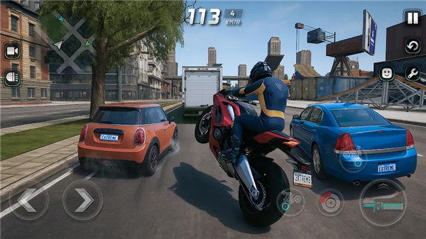 极限摩托车模拟器(Extreme Motorcycle Simulator) 真实驾驶画面截图 摩托车竞速游戏实测