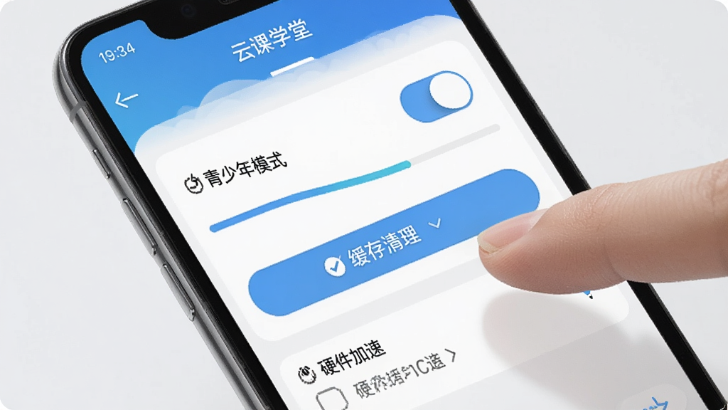 一幅手机屏幕特写图,画面中显示