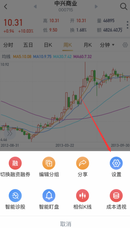 华彩人生 安卓版 交易界面 截图