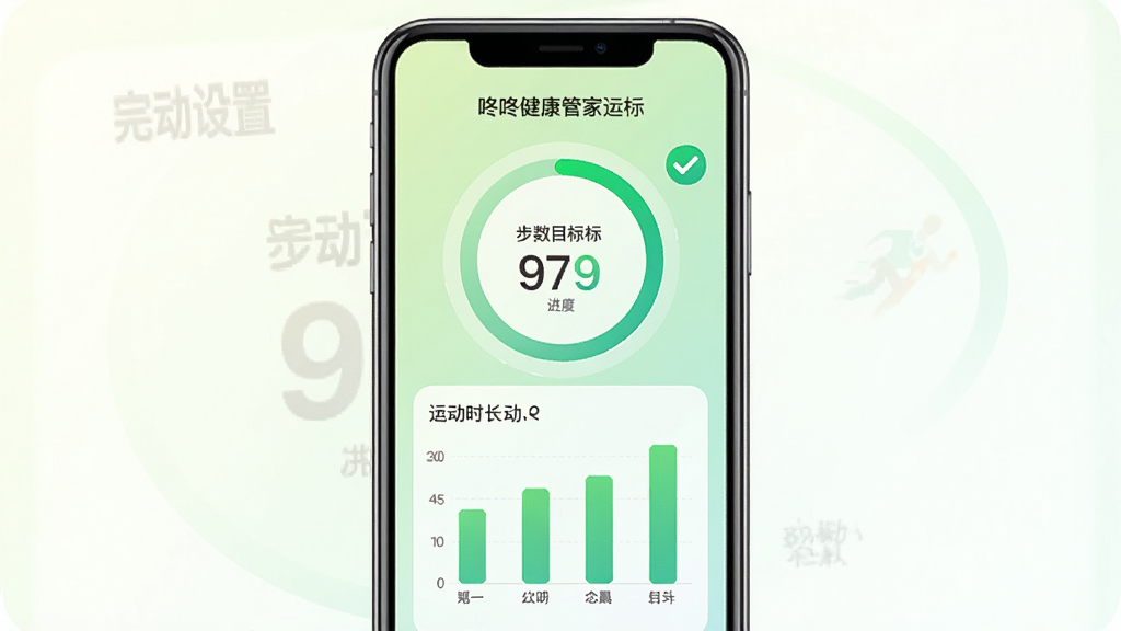 ���˽����ܼ��˶�Ŀ������ҳ�棬�ֻ���Ļ���У���Ļ����ʾ����Ŀ����Ȼ����˶�ʱ����״ͼ������Ϊǳ��ɫ���䣬���ּ�࣬�������˶��磬ϸ�ڰ����Թ���ɱ����Ŀ�����֣����������ɾ��޶���Ԫ��