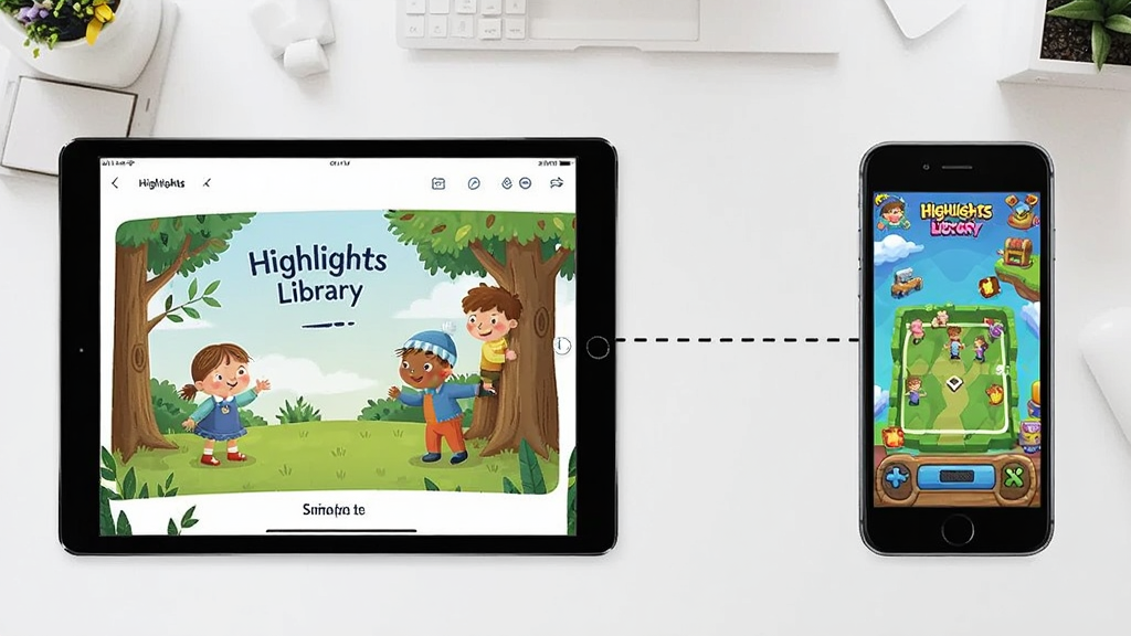 һ��չʾHighlights Library��ƽ����Ժ��ֻ�˫�����еĶԱ�ʾ��ͼ�����ƽ����ʾ�����汾�Ķ����棬�Ҳ��ֻ���ʾ������Ϸ���棬�м����������ӣ������Ǹɾ�����������������Լ�ִ�����ͼ�Գƣ�ϸ�����������ʸɾ����޶���Ԫ��