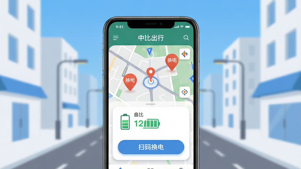 �бȳ���APP������չʾͼ����������Ϊһ�������ֻ�����Ļ����ʾ�бȳ���Ӧ����ҳ��������ͼ����������������ǡ���ص���ͼ����ɨ�뻻�簴ť������Ϊ���ĳ��нֵ������죬���ֲ��þ��й�ͼ�����Ϊ�ִ���ƽ��UI��ƣ�ϸ�ڰ���������ͼ�ꡢ�����Ӱ��Բ�ǿ�Ƭ�����ʸ��壬�ɾ����޶���Ԫ��
