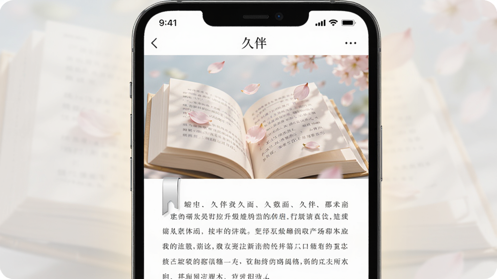 手机屏幕中显示