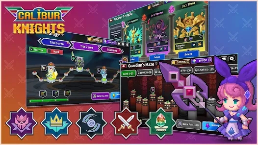ʥ����ʿ���������İ����أ�Calibur Knights��