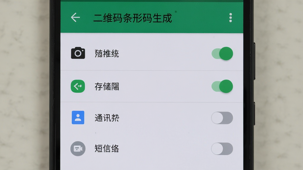 一部安卓手机显示