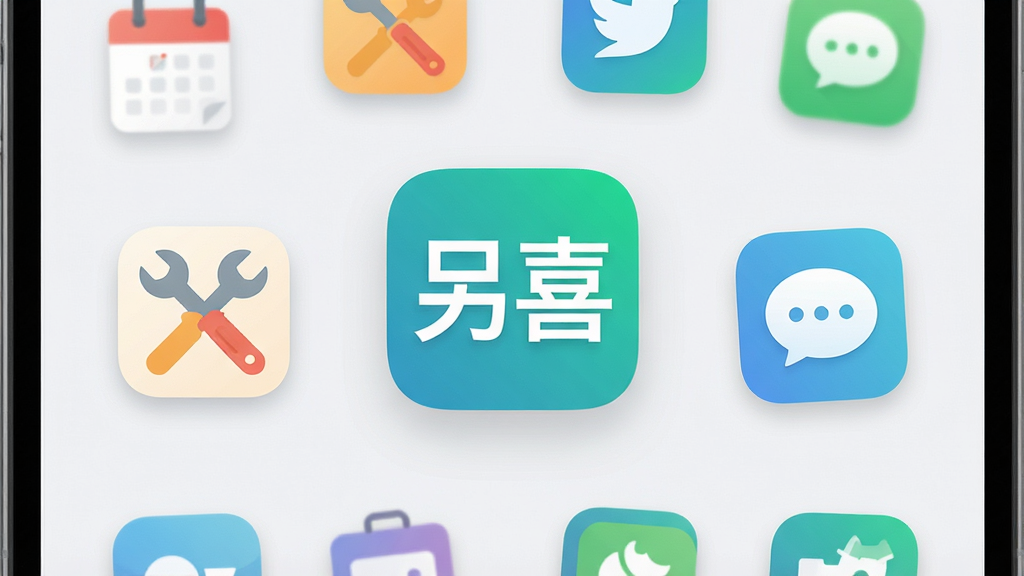 一张展示手机应用界面的图片,画面中央是名为
