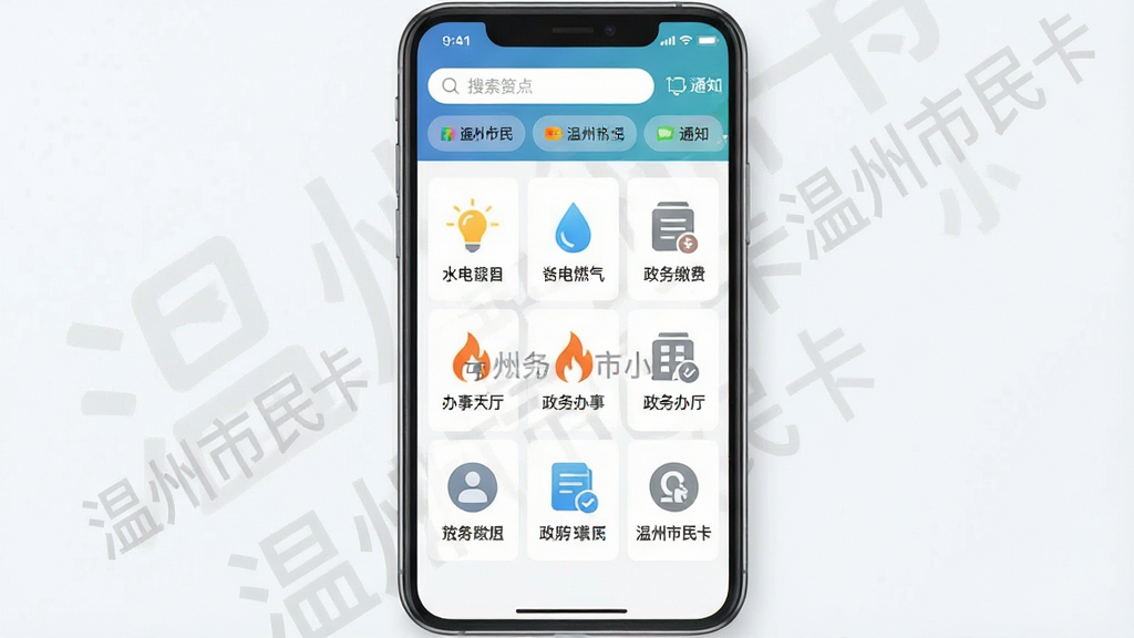 ����һ��չʾ���������񿨡�����ɷ�����������ܵ�ͼƬ������Ϊ�ֻ���Ļ��ʾˮ��ȼ���ɷ������������´���ͼ�����񣬲���Ϊ�Ź������У���������������֪ͨ�������Ϊ��Լ�ִ�UI��Ʒ磬ϸ�ڰ������ݡ�ˮ�Ρ����桢�ļ���ͼ���Լ����������񿨡�ˮӡ��������������������ɾ����޶���Ԫ��