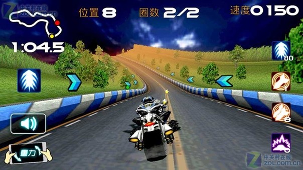 3D全民暴力摩托游戏安卓版 新手操作界面与按键布局