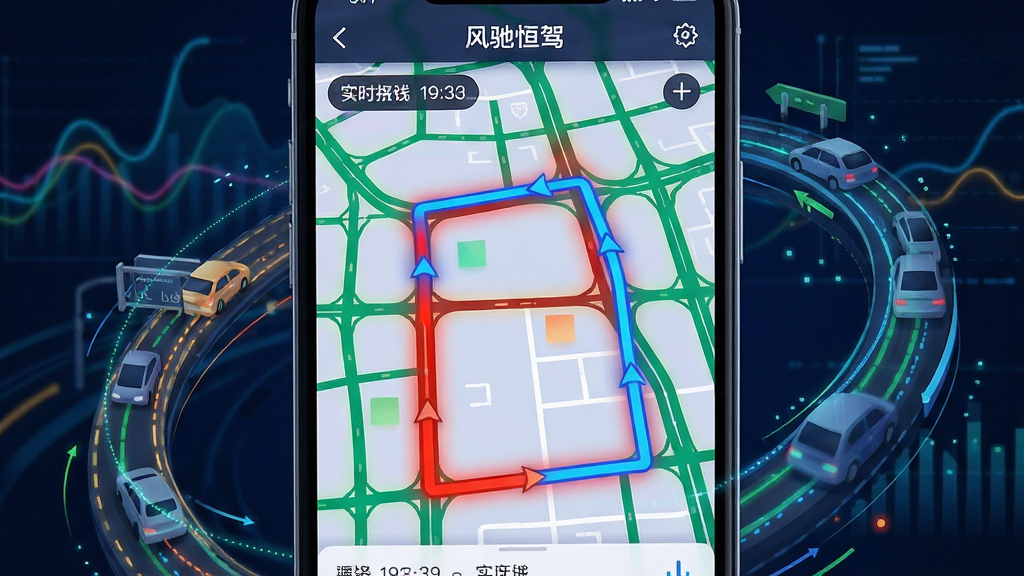 ��������Ϊ��ۺ��Ӧ���е�ʵʱ·�����棬��Ļ��ʾ���е�·��������ӵ��·���Ժ�ɫ��ע����ͨ·������ɫ��ע��һ��������ɫ·���ƿ���ɫ���򣻲���Ϊ�ֻ���Ļ��дռ�ݻ������ģ����ܻ��Ƴ���Ľ�ͨ�����������Ϊ�Ƽ������ݿ��ӻ��廭��ϸ�ڰ���·����ɫ���䡢·�߼�ͷ��ʱ����������������ɾ����޶���Ԫ��
