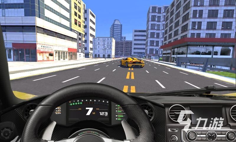 真实汽车驾驶体验模拟器安卓版 实际驾驶画面 公路行驶场景