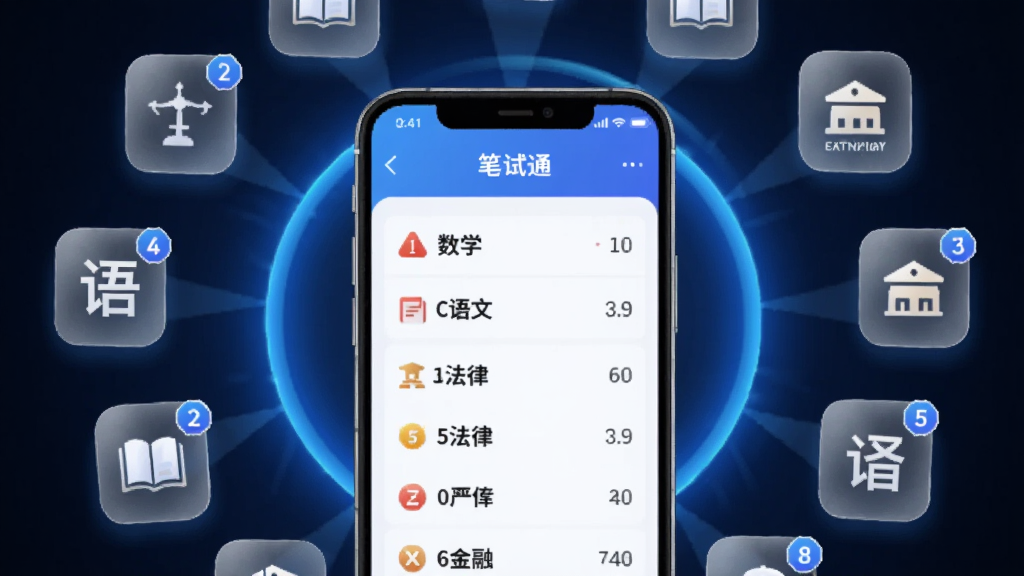 手机屏幕中展示