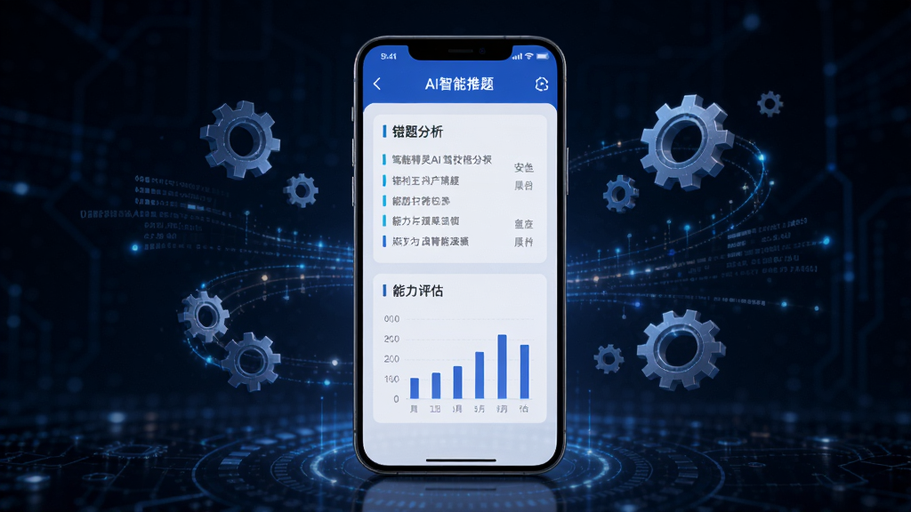 ����������һ�������ֻ�����Ļ����ʾ��У����AI��AI����������棬�������д����������������ͼ�����ֻ���Χ���������������������ͳ���ͼ�꣬���������㷨���㣬����Ϊ����ɫ�Ƽ�����Ű���У������������ɾ��޶���Ԫ�ء�