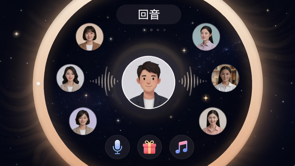 ����չʾһ��Բ������������棬�����Ƿ���ͷ������������Χ���ƶ���û�ͷ����Ļ�Ϸ���ע�����������ⷿ�䣬�·�����˷硢������ֵ�ͼ�ꡣ����Ϊ��ɫ�ǿ�����͹��Σ����Ƽ�������ů�в��棬���ֲ�η�����ϸ�����������ʸ��壬�ɾ���ࡣ