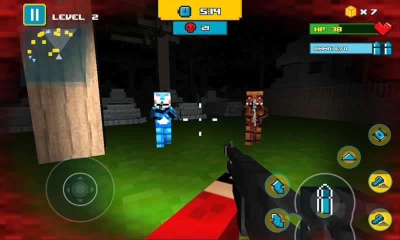 ��״��������ҹ��Ϸ���ĺ����棨Blocky Pizza Five Nights��