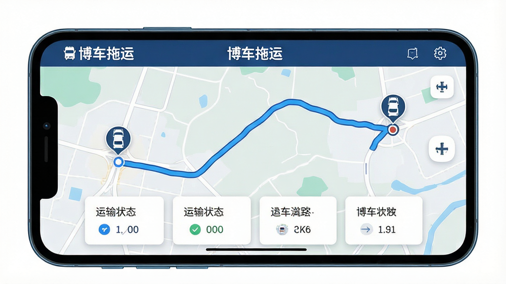 �������˳�����;׷�ٹ��ܽ��棬��������һ���ֻ�����չʾ����Ļ���ǵ�ͼ�켣���棬�Ϸ���ע���������ˡ��������ƣ���ͼ������ɫ������������·�ߣ�������յ��г���ͼ���ǣ��·�������״̬��Ƭ�����岼������ֱ�ۣ����Ϊ�Ƽ��б�ƽ����ƣ�ϸ���ϵ�ͼ·���복��ͼ�꾫�£������������ɾ����޶���Ԫ��