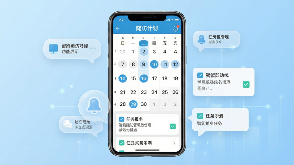 ҽΪAPP������ù�������չʾ����������Ϊ�ֻ���Ļ��д����ʾ��üƻ�������ͼ�������б����Ա�Ư���ż�����͸������������ͼ�ꡣ����Ϊǳ��ɫ���䣬���Ϊ��ƽ��ҽ�ƿƼ��硣ϸ�ڰ��������ϵ����ڱ������������Ƭ���й�ѡ�򡣻��ʸ��壬�ɾ����࣬�޶���װ�Ρ�