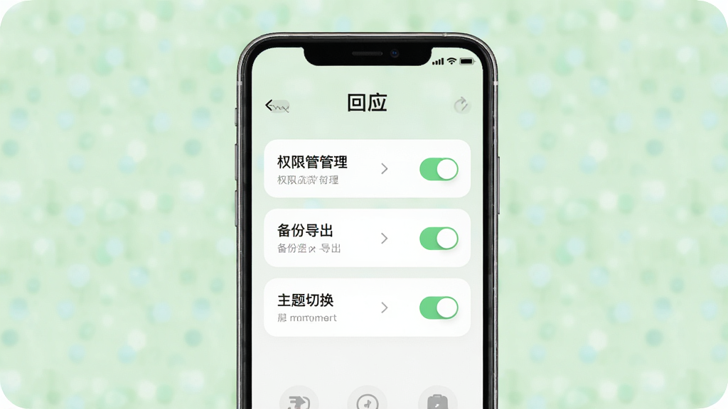 һ����Ϊ����Ӧ����App���ֻ�����ʾ���ý���ĳ����������������ֻ���Ļ����Ļ��չʾȨ�޹��������ݵ����������л���ѡ���б�������Ϊ��͵�ǳ��ɫ�����ֲ��þ��жԳ��Ű棬�����ˬ���࣬ϸ�ڰ������ذ�ť����ͷͼ���Բ�ǿ�Ƭ�����ʸ��壬�ɾ��޶���Ԫ��