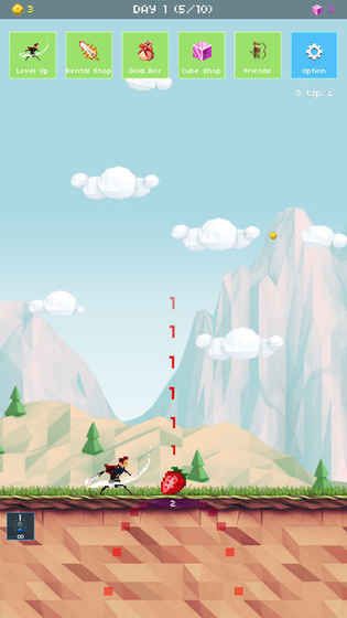 ��ݮӢ�۰������ռ���Ϸ�ٷ���׿�����أ�Strawberry Hero 100 days of adventure��