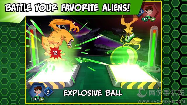 ���꺧���ֻ���Ϸ�ٷ�iOS�棨Ben 10 Slammers��