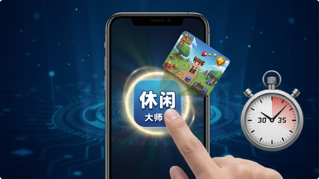 һ�ű������д�ʦ���㼴�����ԵĴ���ͼ������������һ���ֻ�����ָ�մ�������Ļ�ϵ����д�ʦͼ�꣬ͼ����Χ����һȦ���Σ�������˲�䵯����Ϸ���棬����������ɫ�Ƽ��н��䣬�����Ҳ���һ�������ʾ����ʱ�䣬���������ִ���������ȷ���Ű���У����ʸ��壬�޶���װ��