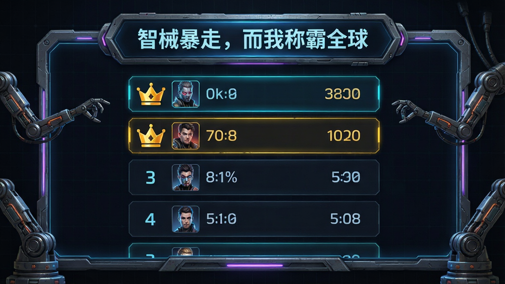 ����������һ�������ȫ�����а���棬������ʾ����е���ߣ����ҳư�ȫ���������������������ͷ���������ǰ�����н�ɫ�ʹ�ͼ�ꣻ����Ϊ�����б�������������װ���Ի�е�۽ṹ�����Ϊ��ɫ�Ƽ���UI��ƣ�ϸ�ڰ��������ʸб߿��޺��Ч��΢�������񱳾������ʸ��壬�ɾ����࣬�޶���װ��