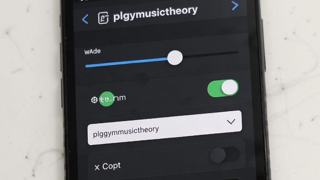 һ��չʾplgymusictheory�Զ�����ϰ���ý����ͼƬ������Ϊ�ֻ���Ļ��ʾ����������壬����Ϊ�����б����Ű����������Ϊ��Լ����磬ϸ�ڰ������顢���ذ�ť�������˵��������������ɾ����޶���Ԫ��