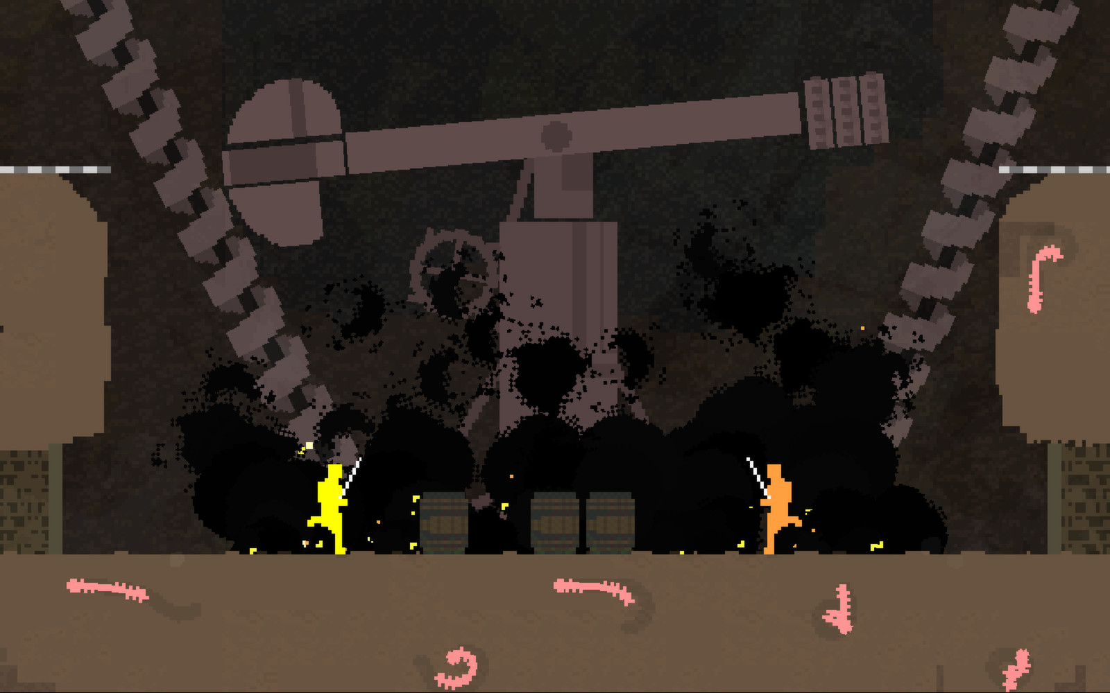 ��»���(Nidhogg)1.0 ˫�˶Ծ���