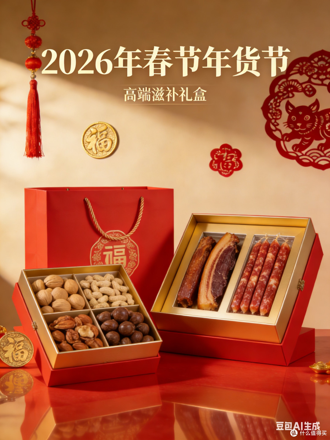 福祥年春节年货选购指南与团圆好礼推荐场景图