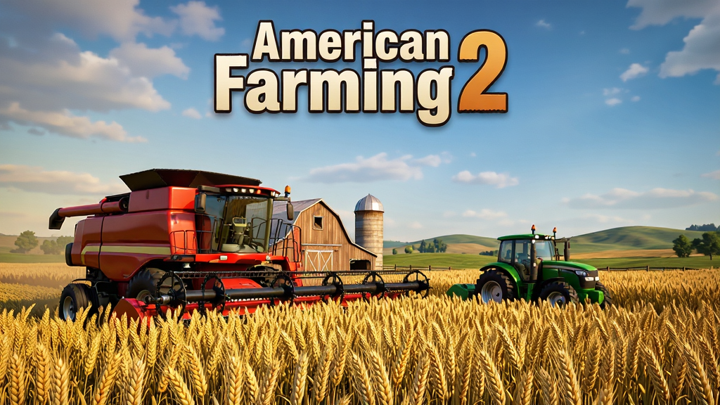 American Farming 2 ��Ϸ������ȫ����ǰ���ǽ��ɫ����ͺ�ɫ�����ո�����о���ľ�ʹȲֺ���ɫ��������Զ�������������������ƣ����ֲ������ַ���ͼ���Ű潫��Ϸ���� American Farming 2 ���ڻ������Ϸ����У����Ϊдʵ3D��Ϸ��Ⱦ��ϸ�ڰ������������������������⡢��ս��䣬����4K���壬�ɾ��޶���Ԫ��