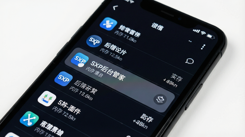 一张手机屏幕特写图,画面中央显示