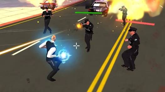 ��������Ӣ�����İ��������أ�Police Rope Hero��